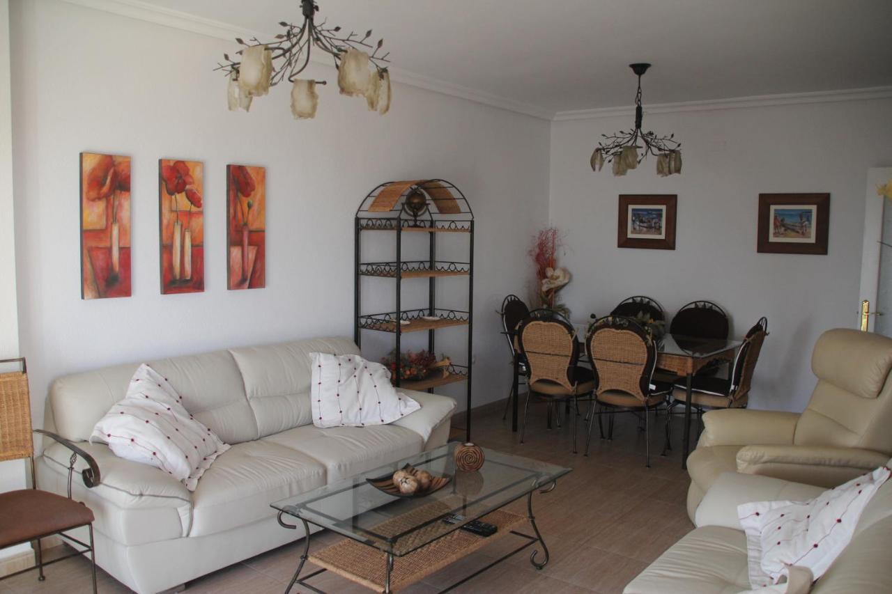 Apartamento En Primera Linea De Playa, Con Vistas A La Playa Y Con Wifi Roquetas de Mar Luaran gambar